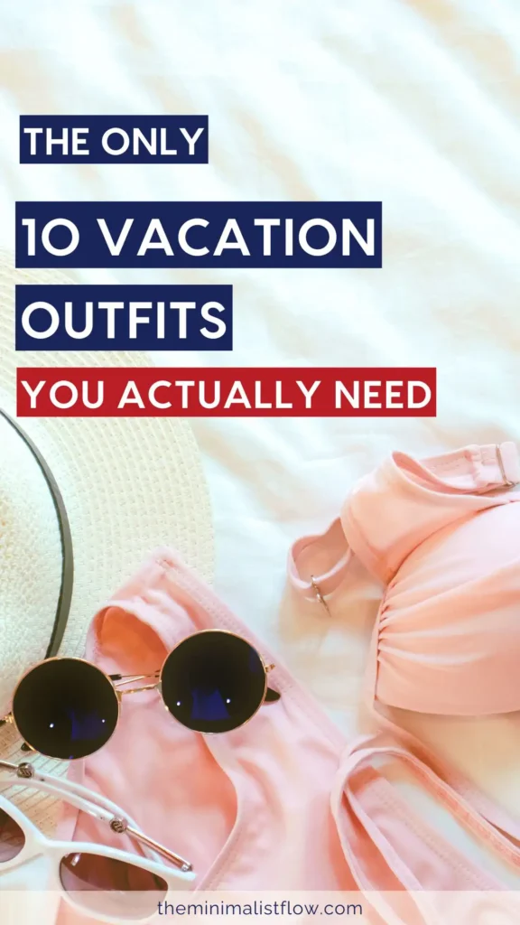minimalist vacation outfit ideas