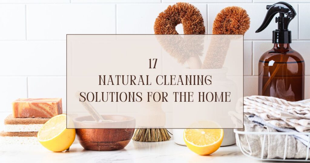 17 natural cleaning solutions