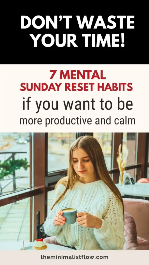 mental sunday reset