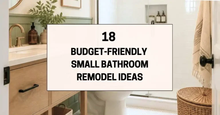 18 Small Bathroom Remodel Ideas on a Budget (Before and After)