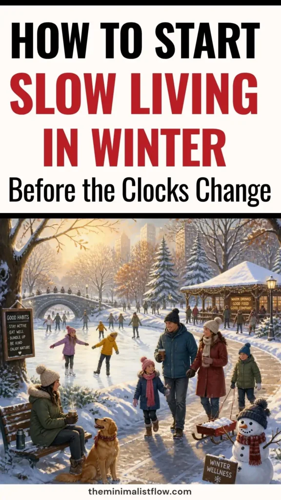 how to start slow livint in winter