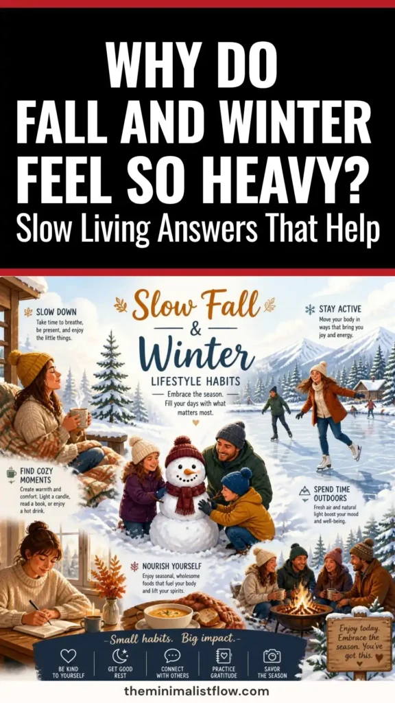 why do fall and winter feel so heavy