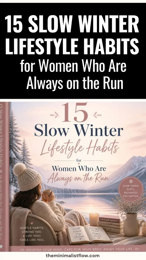 15 slow winter lifestyle habits