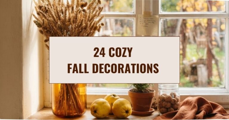 24 cozy fall decorations 2026