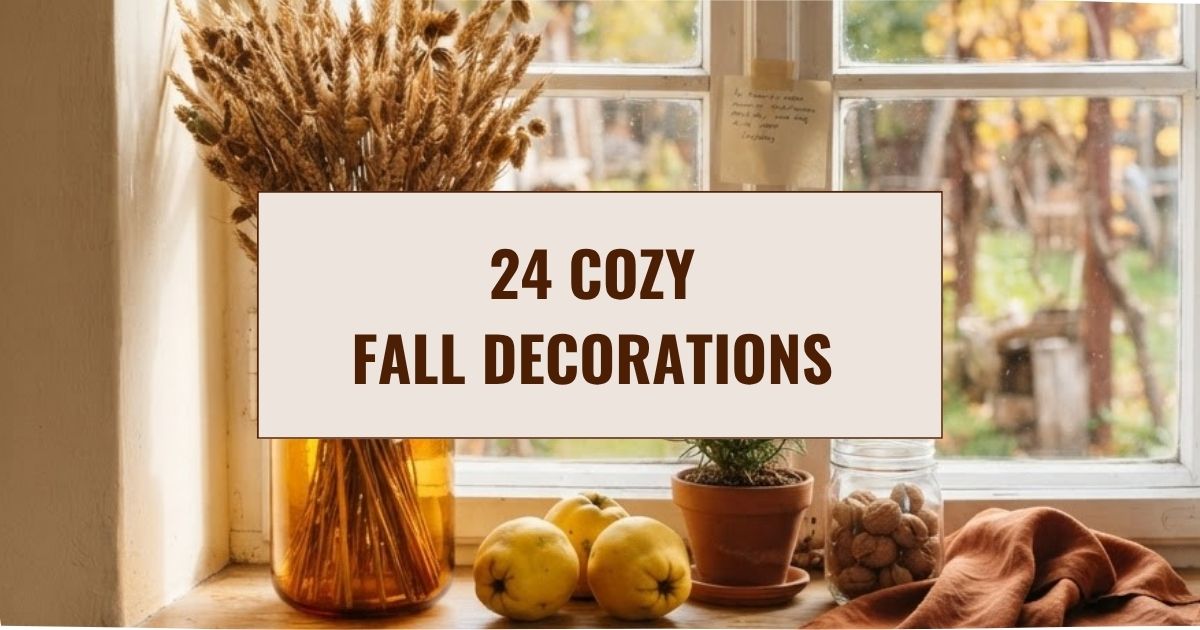 24 cozy fall decorations 2026