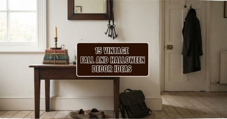 15 Vintage Fall Decor Ideas That Also Work for Halloween