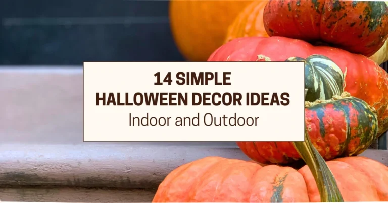 14 Simple Halloween Decor Ideas You Can Reuse for Years – Indoor and Outdoor