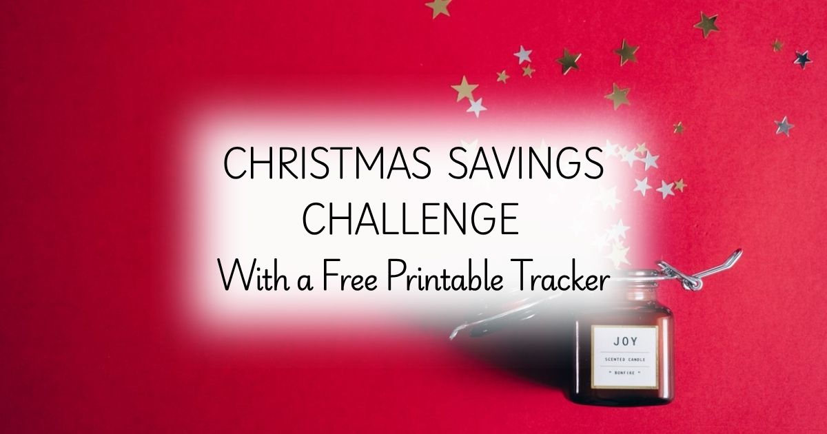 Christmas Saving Challenge with a Free Printable Tracker
